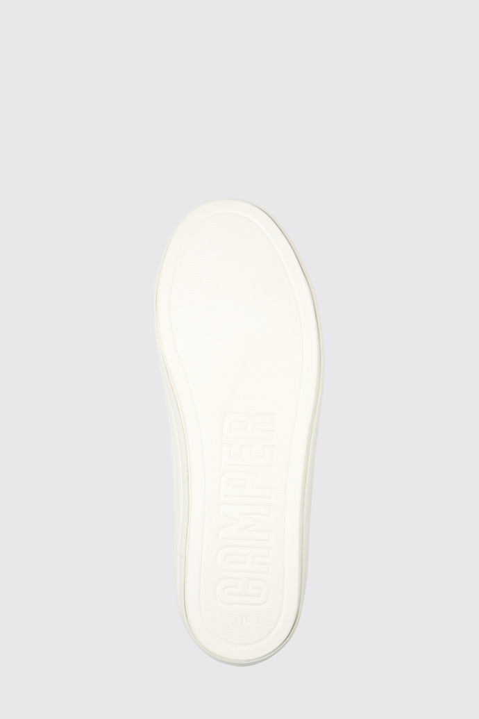 Camper Twins - Zapatillas grises de piel para mujer.