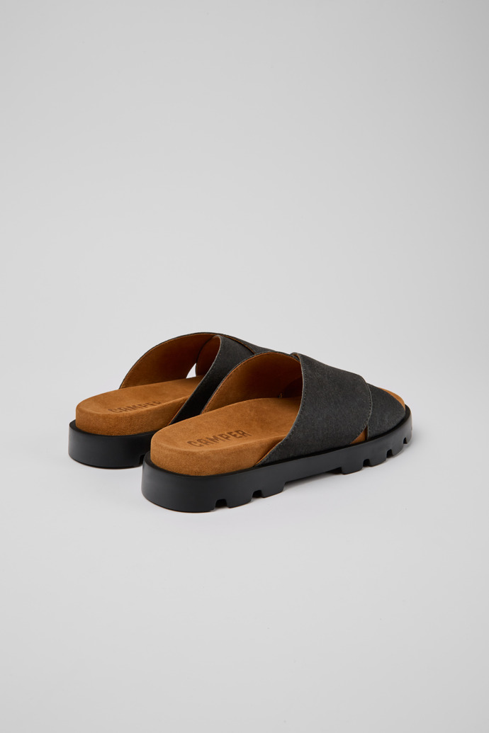 Camper Brutus Sandal - Sandalias negras para mujer.