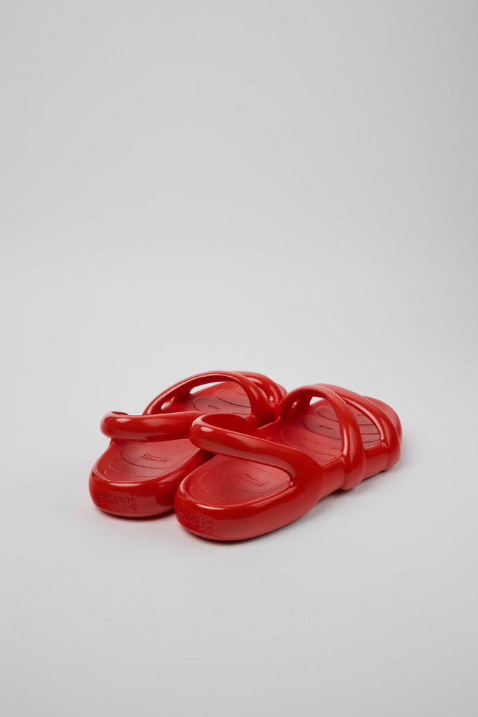Camper Kobarah Flat - Sandalias rojas