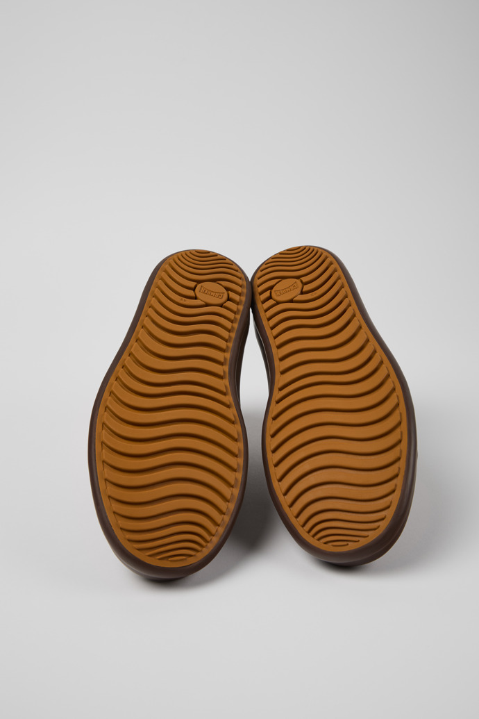 Camper Chasis Sport - Botines marrones de piel para hombre.