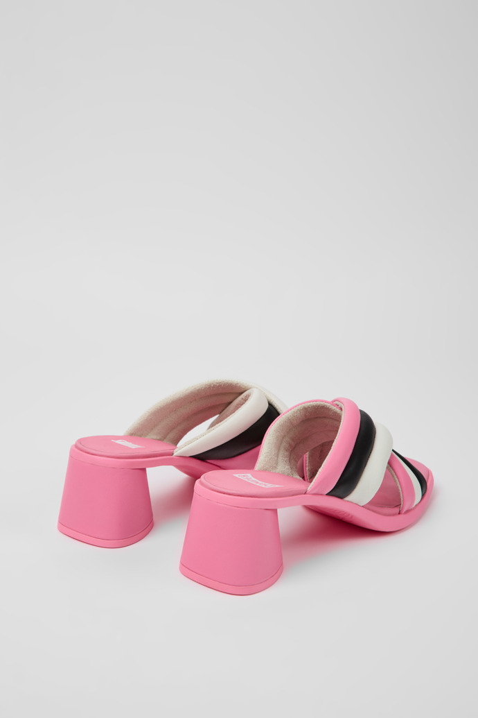 Camper Twins - Sandalia de piel colorida para mujer