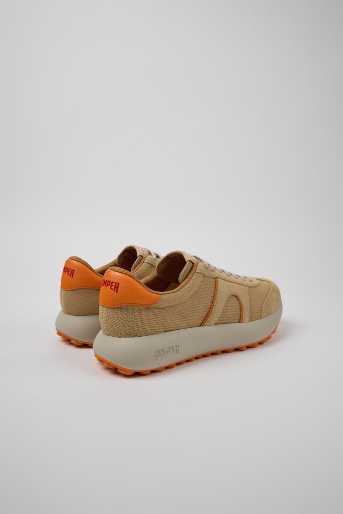 Camper Pelotas Athens - Zapatillas de piel multicolor para hombre fabricadas con PET reciclado y piel nobuk.