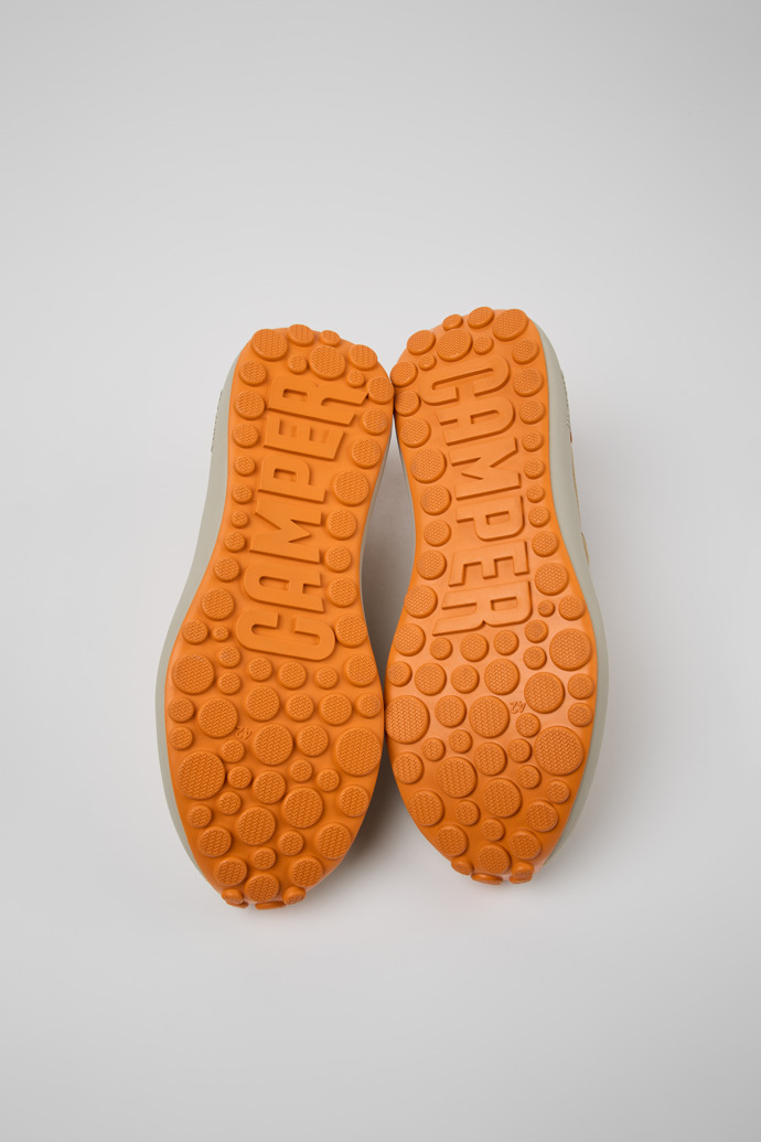 Camper Pelotas Athens - Zapatillas de piel multicolor para hombre fabricadas con PET reciclado y piel nobuk.