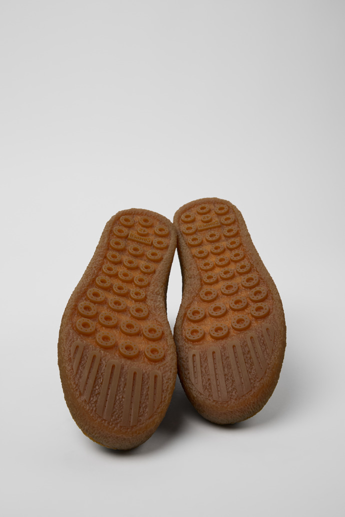 Camper Peu Terreno - Botines verdes de piel para hombre.