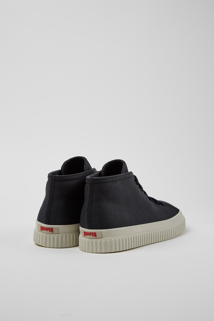 Camper Peu Roda - Zapatillas negras para mujer de algodón reciclado