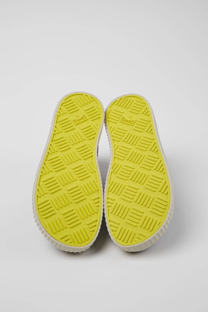 Camper Peu Roda - Zapatillas negras para mujer de algodón reciclado