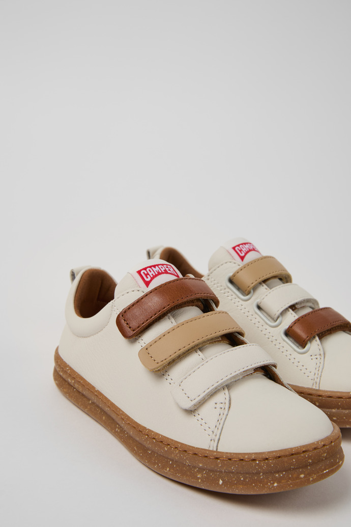 Camper Twins - Zapatillas de piel multicolor para niños.