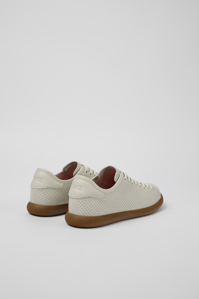Camper Pelotas Soller - Zapatillas blancas de piel para mujer.