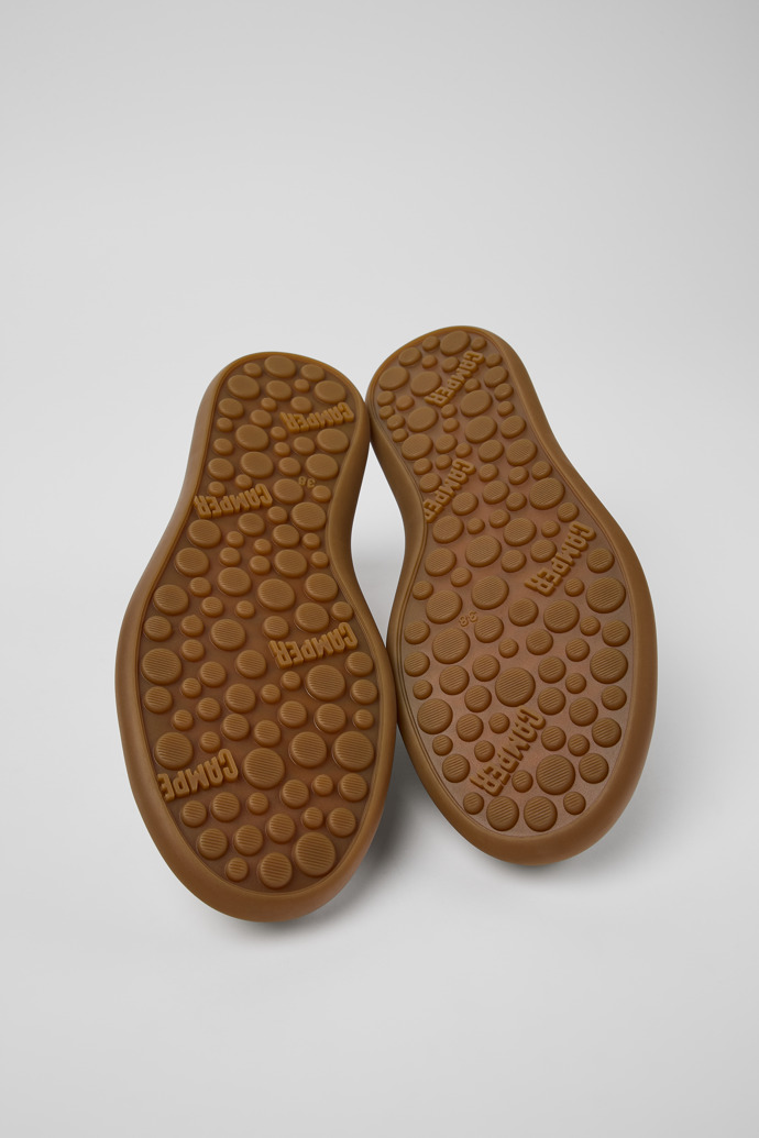 Camper Pelotas Soller - Zapatillas blancas de piel para mujer.