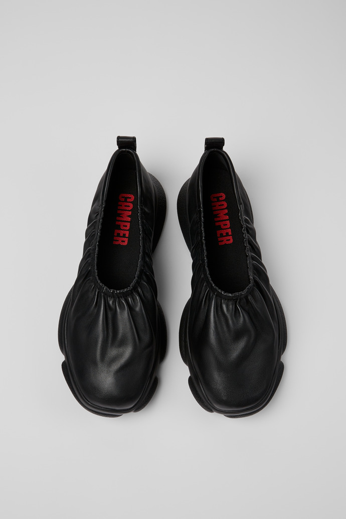 Camper Karst - Zapatos negros de piel para hombre.