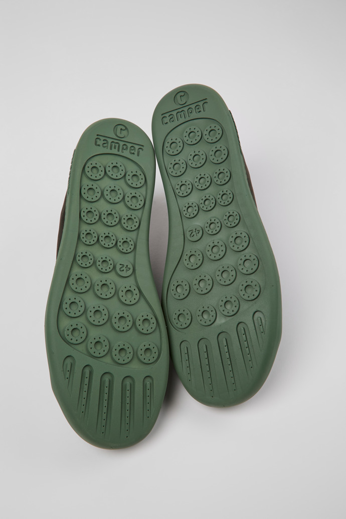 Camper Peu Touring - Zapatillas grises para hombre de nobuk