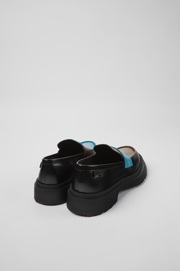 Camper Twins - Mocasín de piel multicolor para mujer