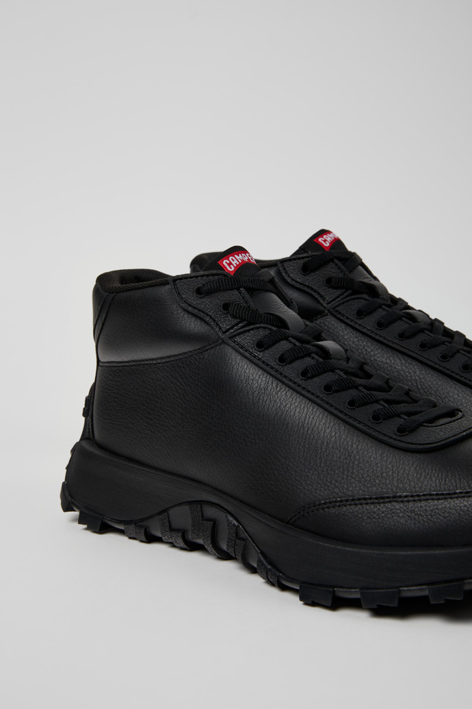 Camper Drift Trail - Zapatillas altas negras de piel para hombre.