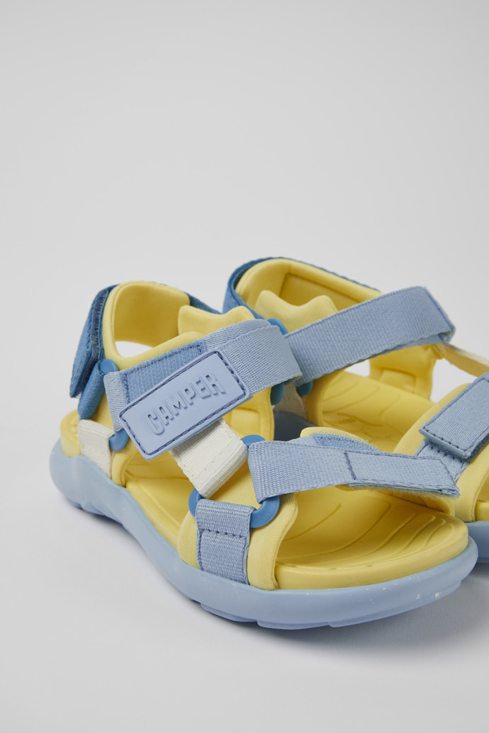 Camper Wous - Sandalias multicolor para niños de tela