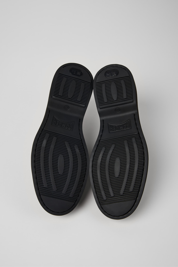 Camper Norman - Zapato de piel negro para hombre.