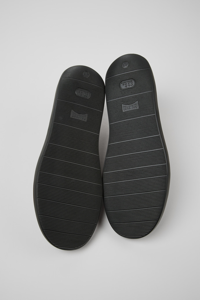 Camper Wagon - Zapatos marrones de nobuk para hombre.