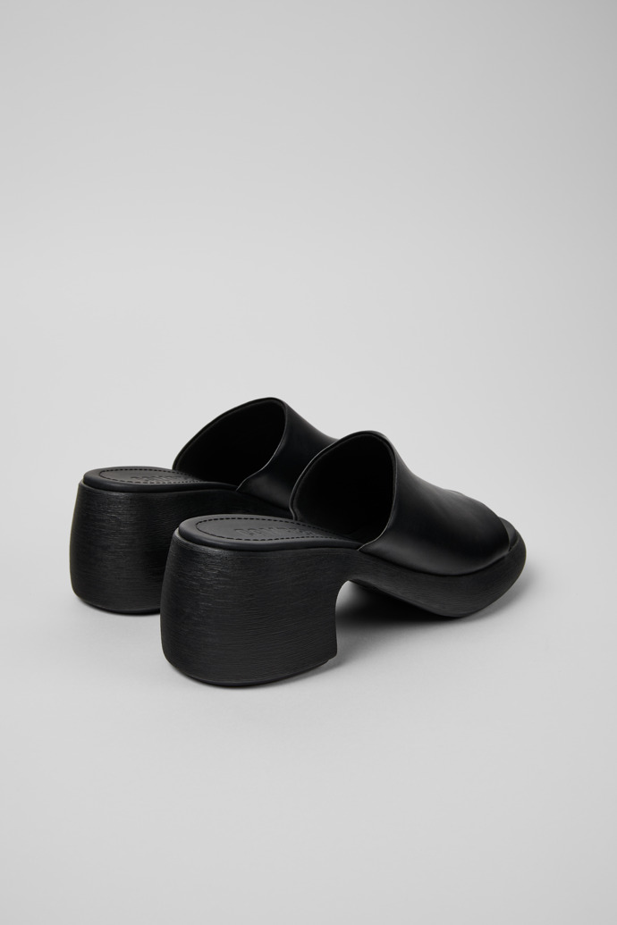 Camper Thelma Sandal - Sandalias negras de piel para mujer.