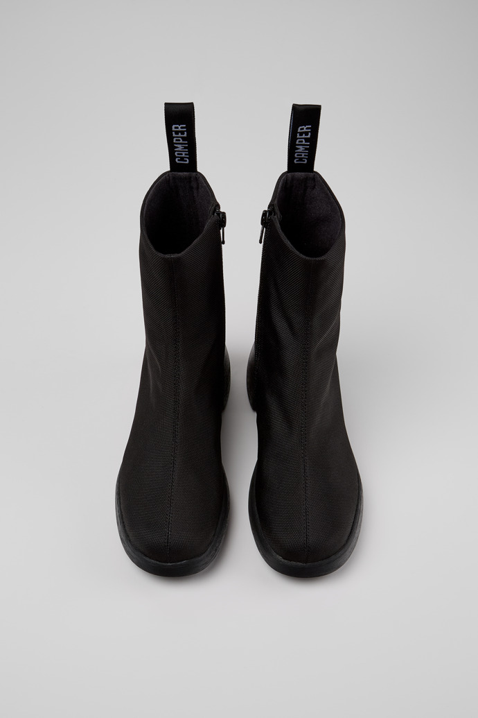 Camper Thelma - Botas de tela negras para mujer.
