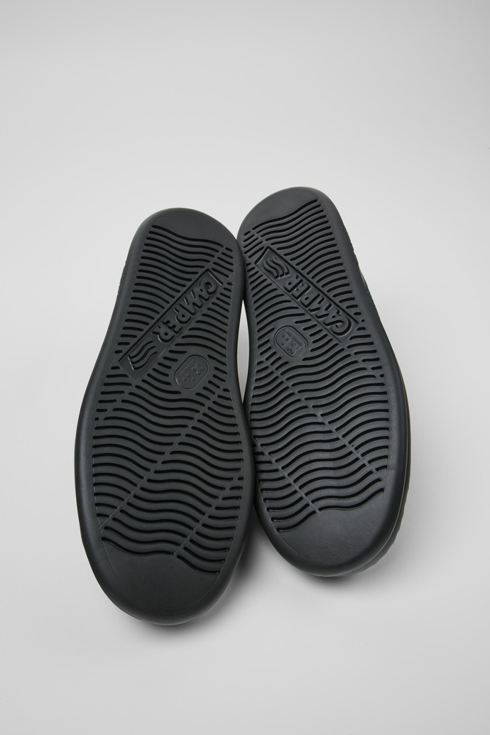 Camper Runner - Zapatillas de piel nobuk azules para hombre.