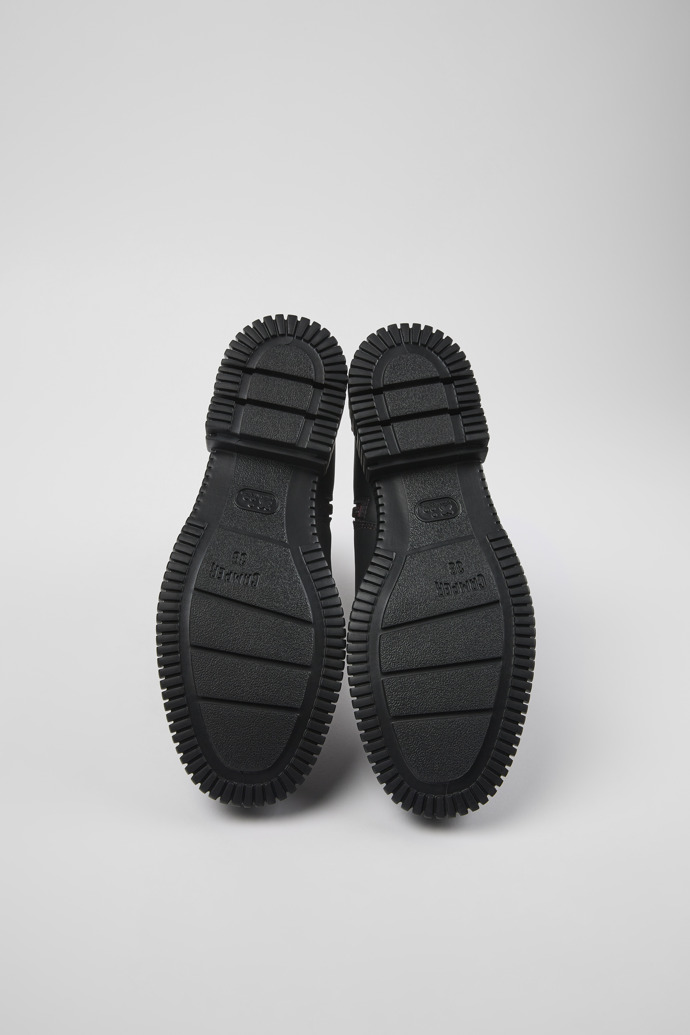 Camper Pix - Botas de piel color vino para mujer.