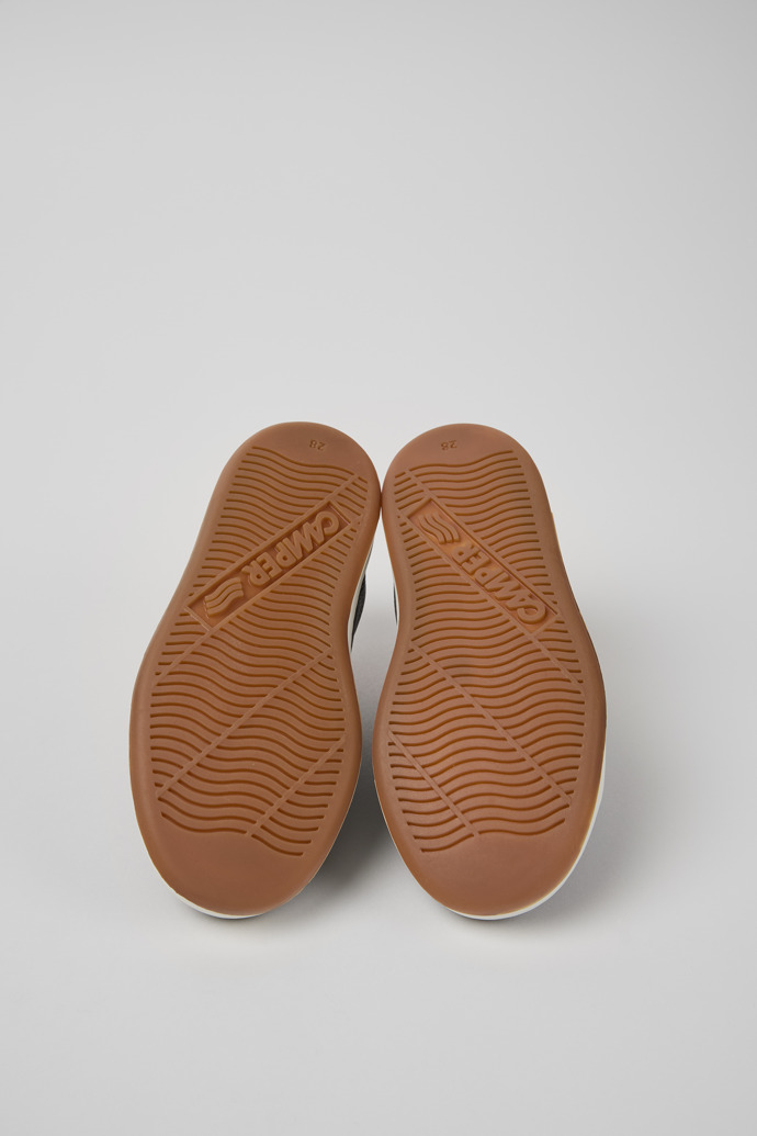 Camper Runner - Zapatillas de piel azules para niños.