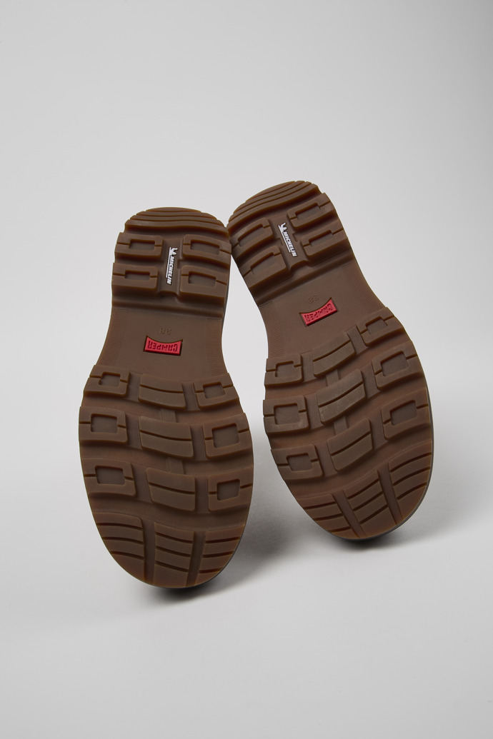 Camper Brutus Trek MICHELIN - Bota marrón de nobuk para mujer.
