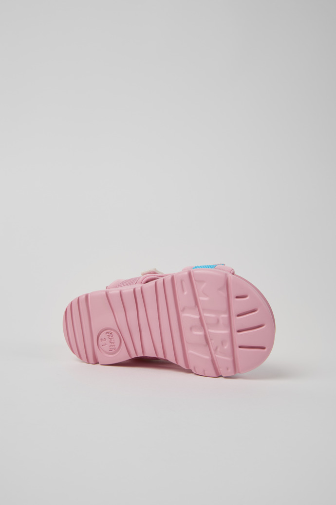 Camper Twins - Sandalias infantiles multicolor de textil.