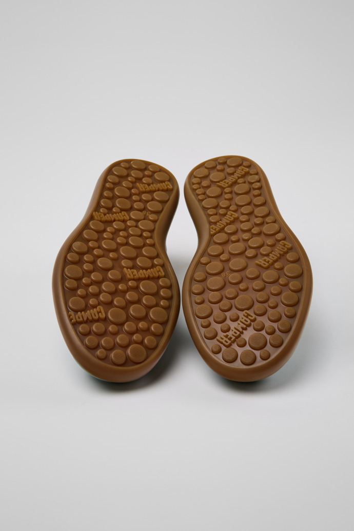 Camper Pelotas Soller - Zapatillas de piel nobuk multicolor para mujer.