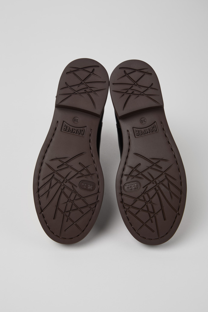 Camper Dean - Botines marrones de piel para mujer