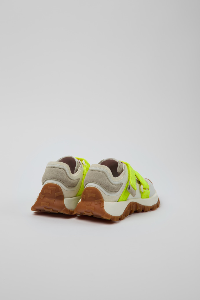 Camper Drif Trail - Zapatillas multicolor para niños fabricadas en PET reciclado y piel nobuk.