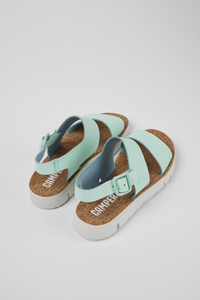 Camper Oruga - Sandalias de piel azules para mujer