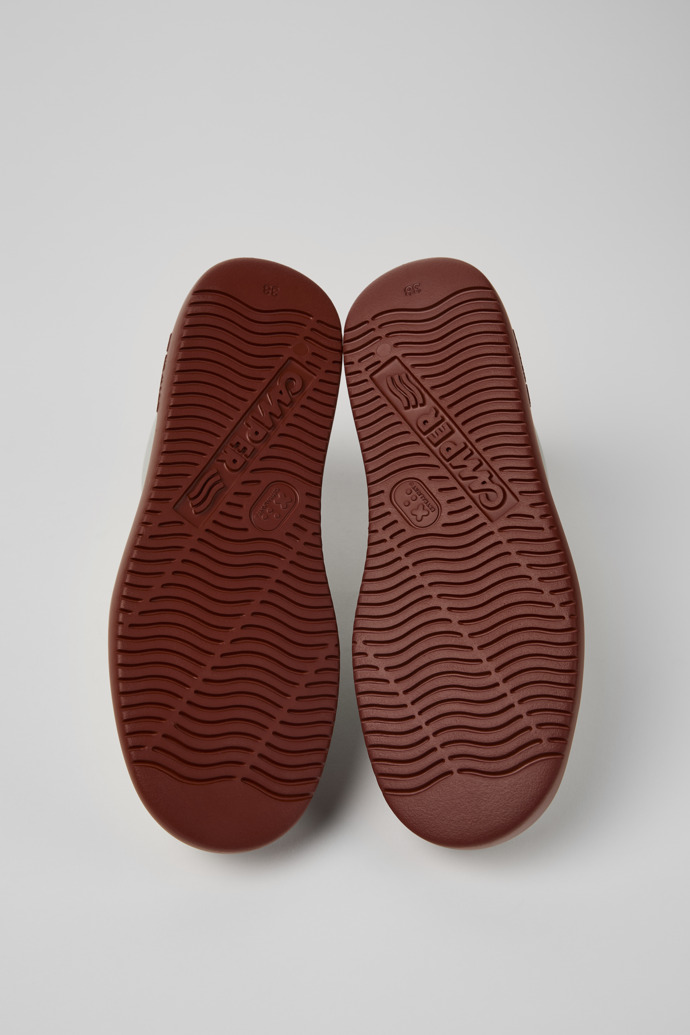 Camper Runner K21 - Zapatillas blancas de piel sin teñir para mujer