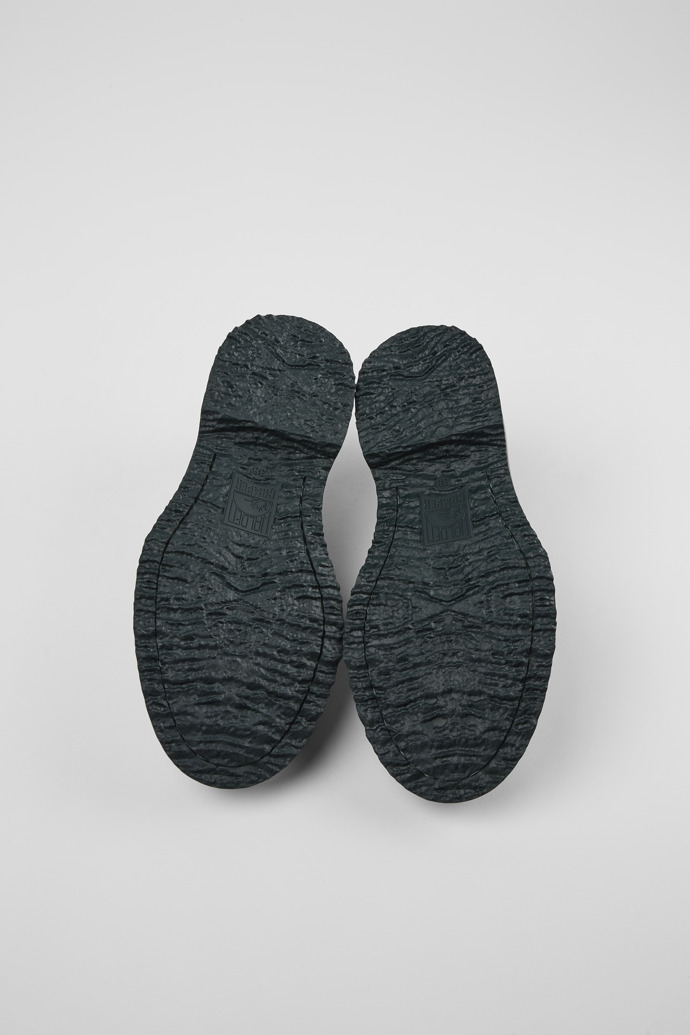 Mocasines Walden de Camper - Mocasines verdes de piel para mujer