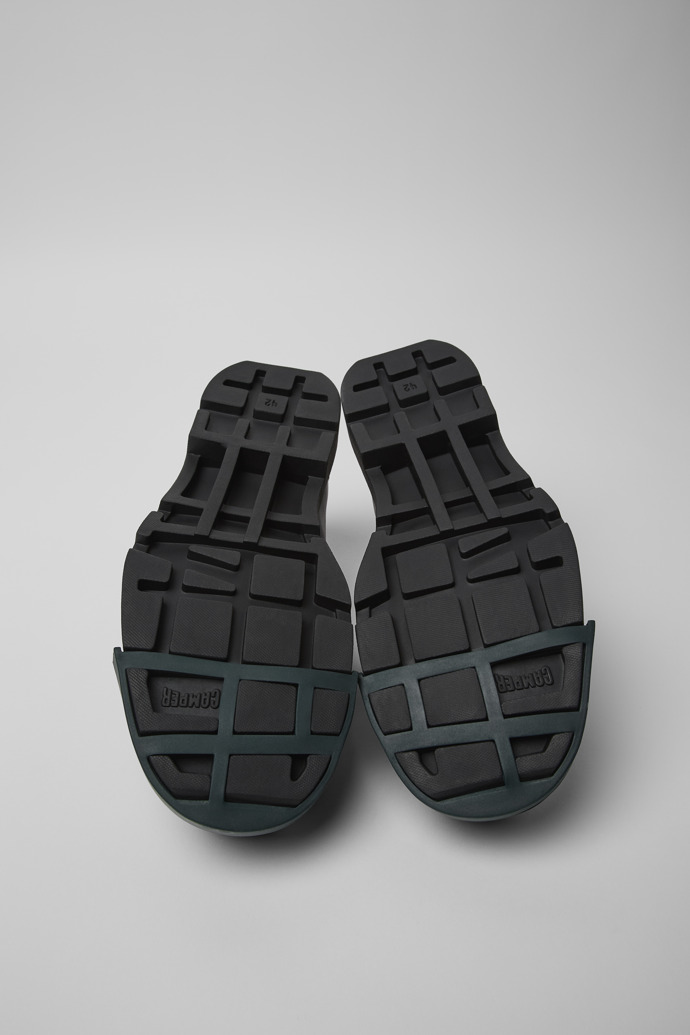 Camper Junction - Zapatos negros de piel para hombre