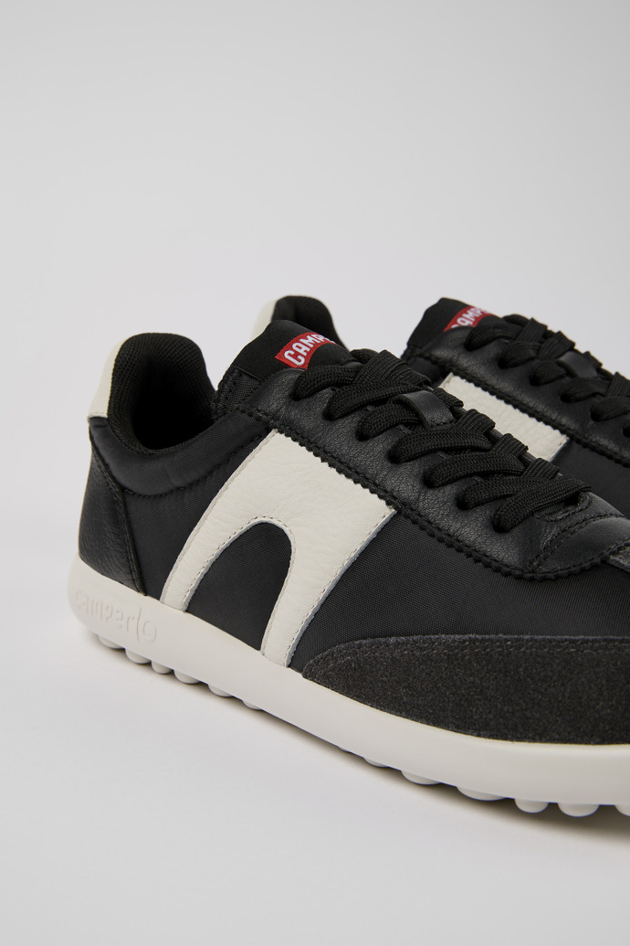 Camper Pelotas Xlite - Zapatillas negras de tela/piel para mujer