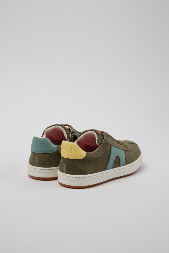 Camper Twins - Zapatillas infantiles multicolor de piel nobuk y piel.