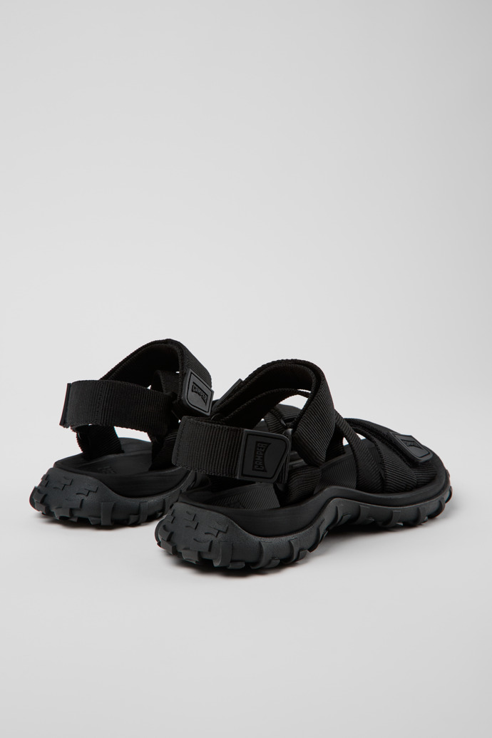 Sandalias Camper Drift Trail - Sandalias negras de PET reciclado para mujer.