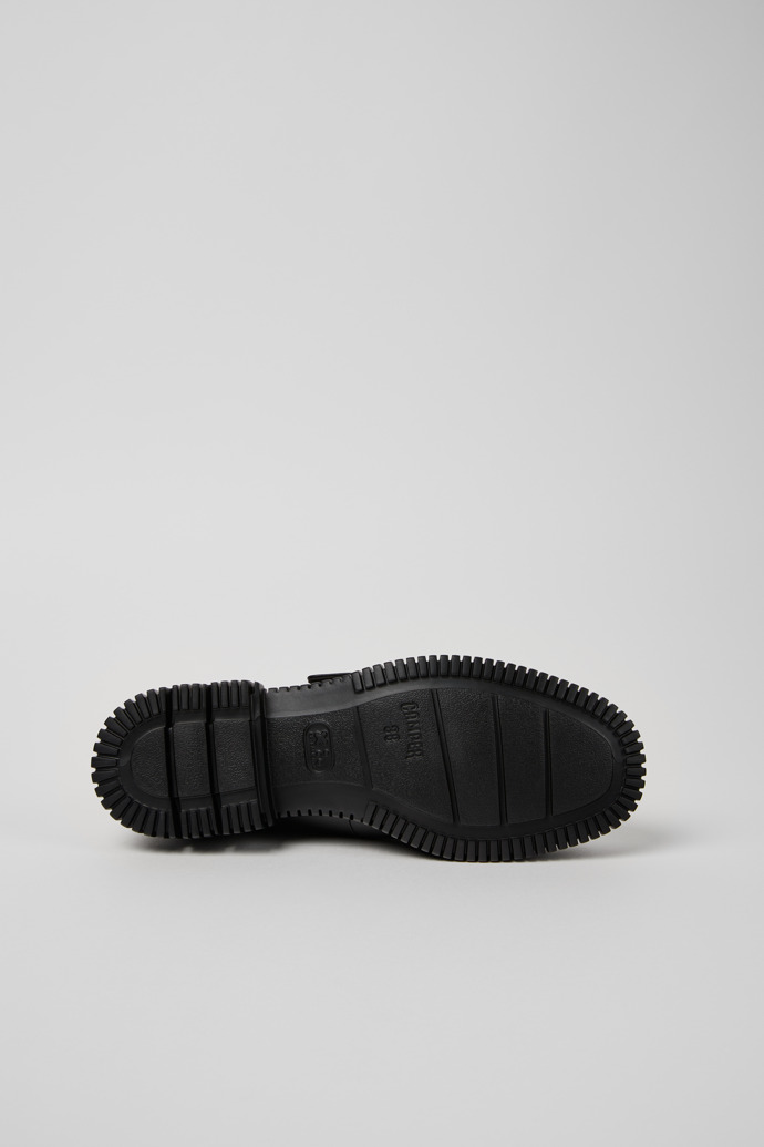 Camper Pix - Zapatos negros de piel para mujer.