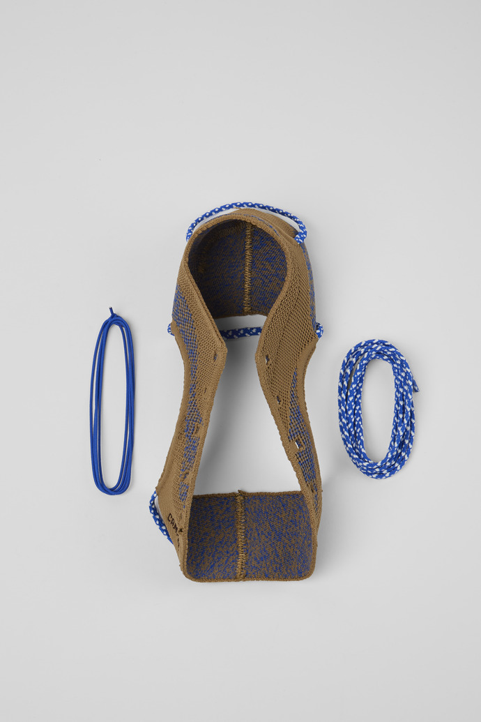 Camper ROKU Uppers - Parte superior marrón (2 piezas) para el zapato derecho e izquierdo.