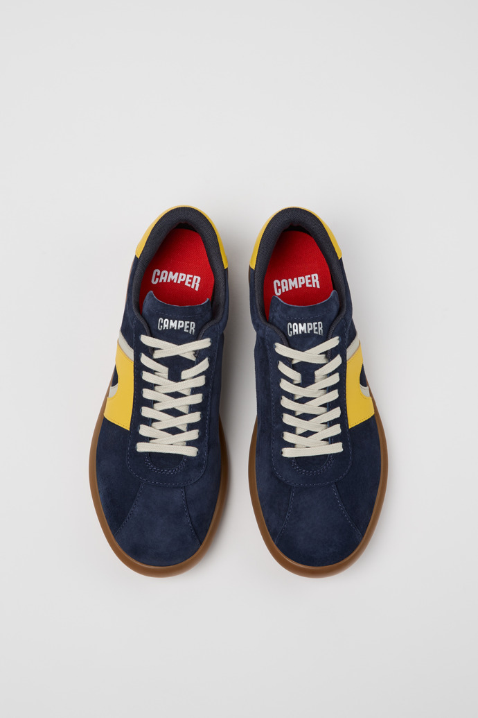 Camper Pelotas Soller - Zapatilla multicolor para hombre de piel y nobuk.