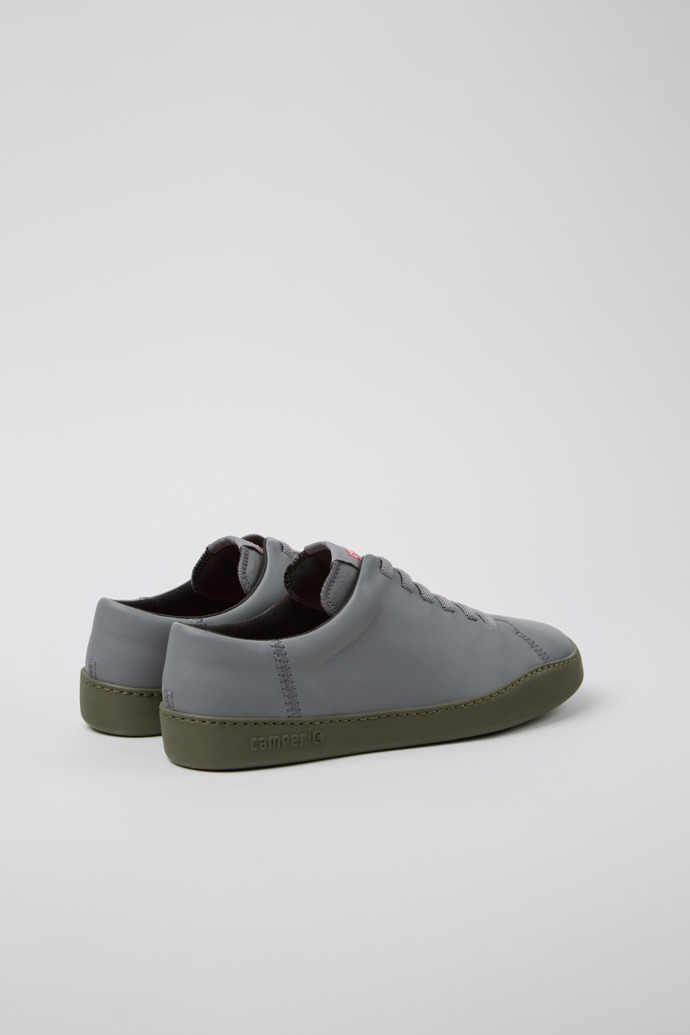 Camper Peu Touring - Zapatillas de piel gris para hombre.