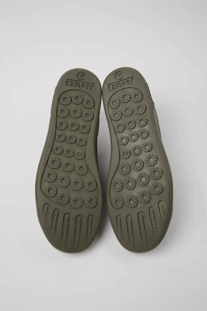 Camper Peu Touring - Zapatillas de piel gris para hombre.
