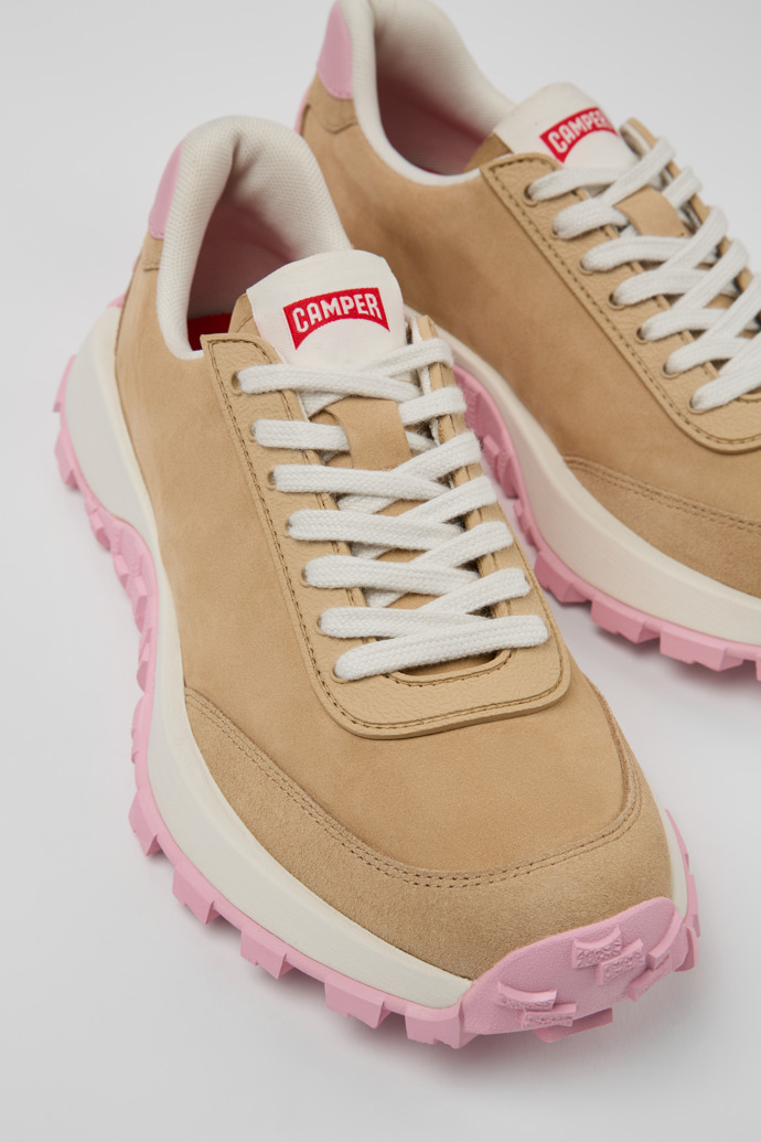 Camper Drift Trail VIBRAM - Zapatillas multicolor para mujer de piel nobuk y textil.