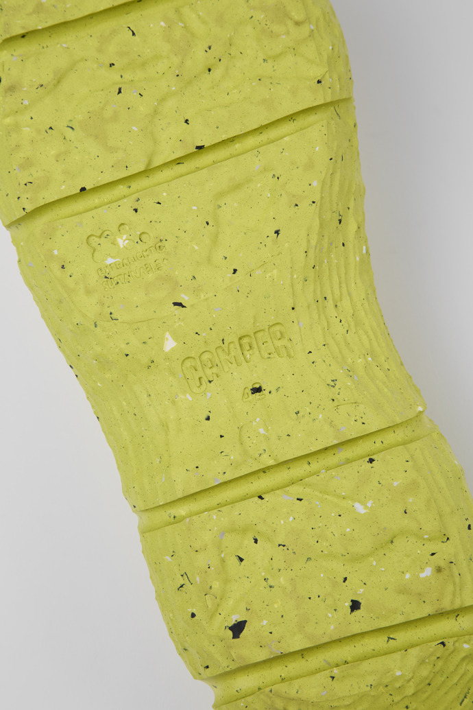 Camper ROKU Outsoles - Suelas amarillas (2 piezas) para el zapato derecho e izquierdo.