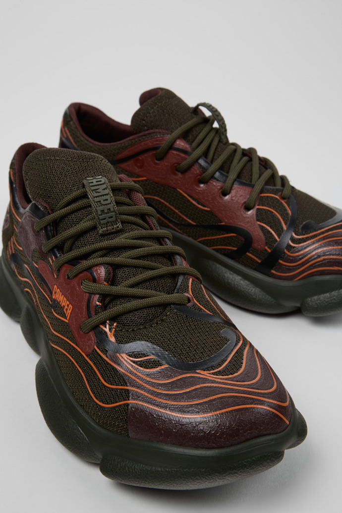 Camper Karst - Zapatillas de tela multicolor para mujer.