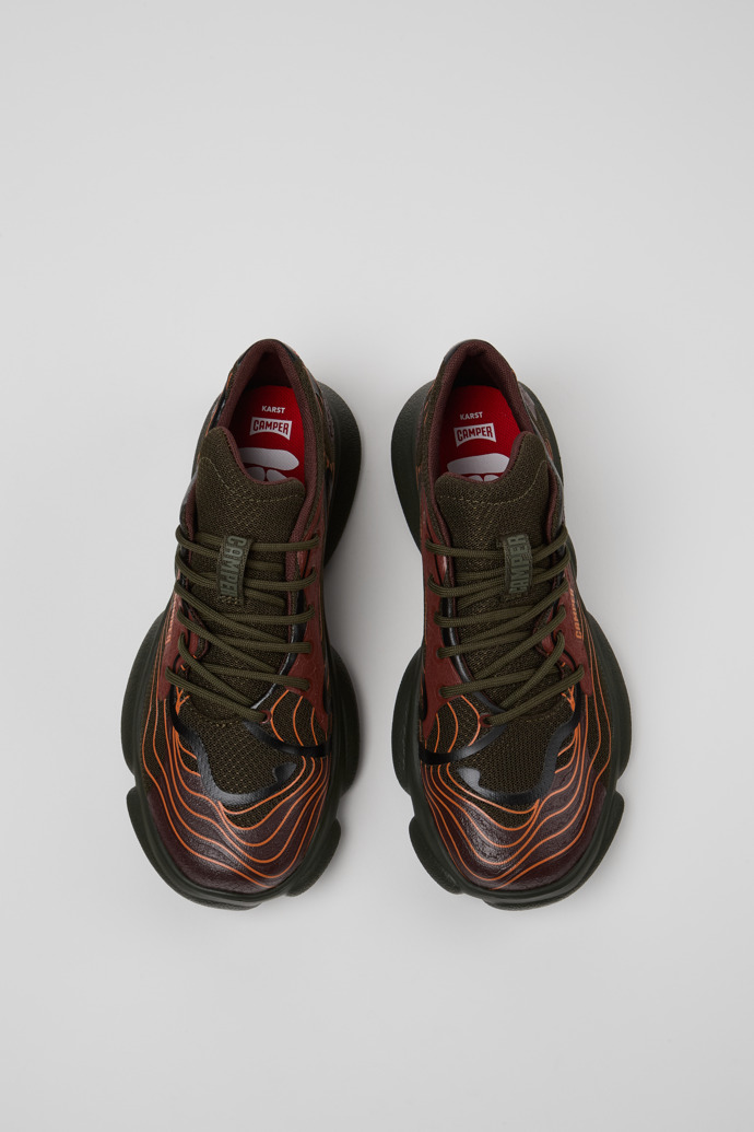 Camper Karst - Zapatillas de tela multicolor para mujer.