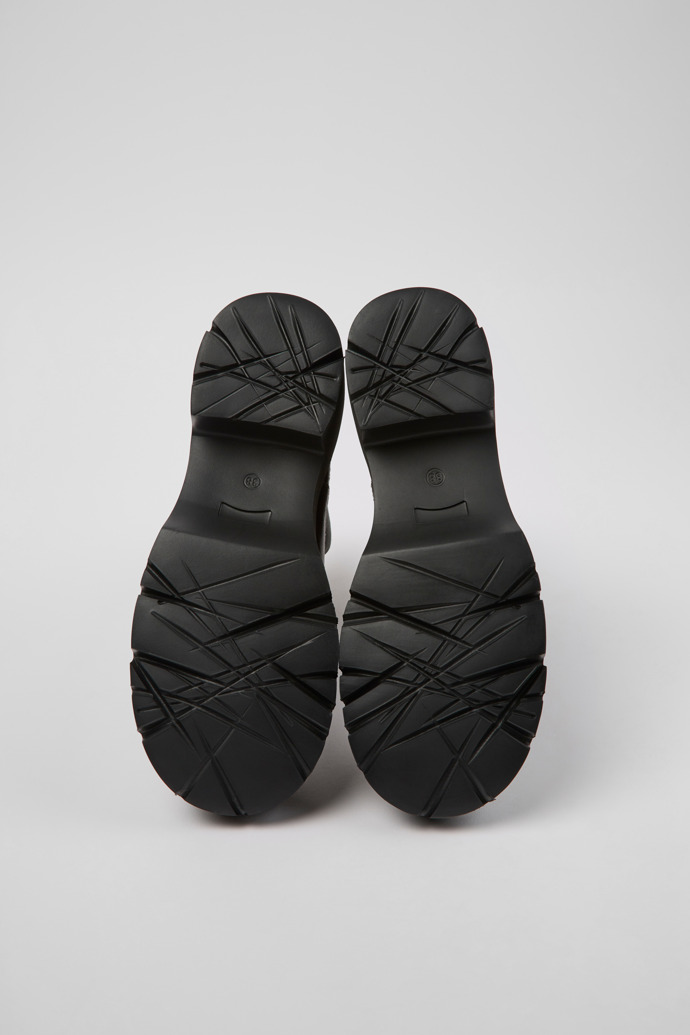 Camper Milah - Botines Chelsea de piel marrón para mujer