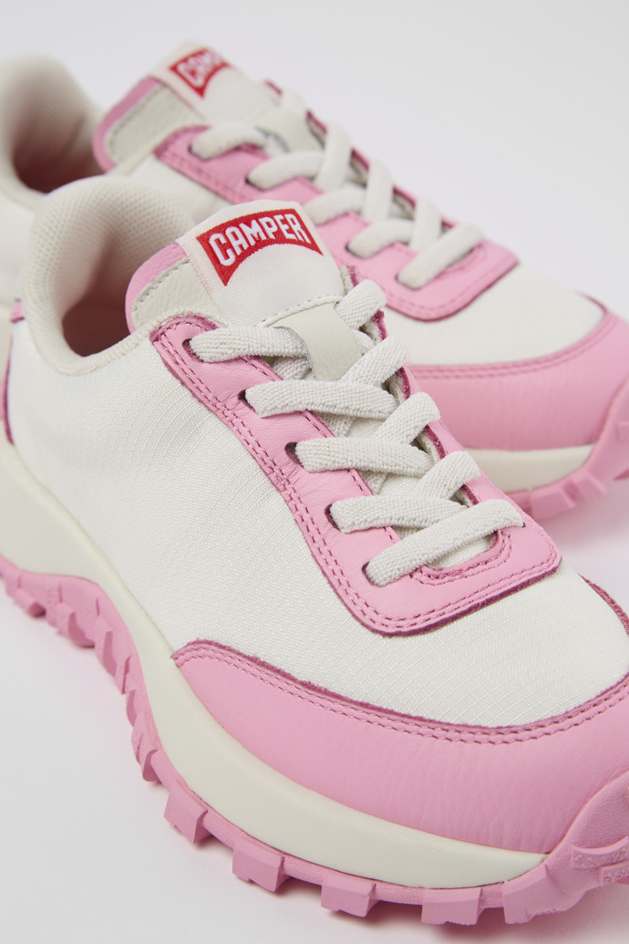 Camper Drift Trail - Zapatilla blanca de piel/textil
