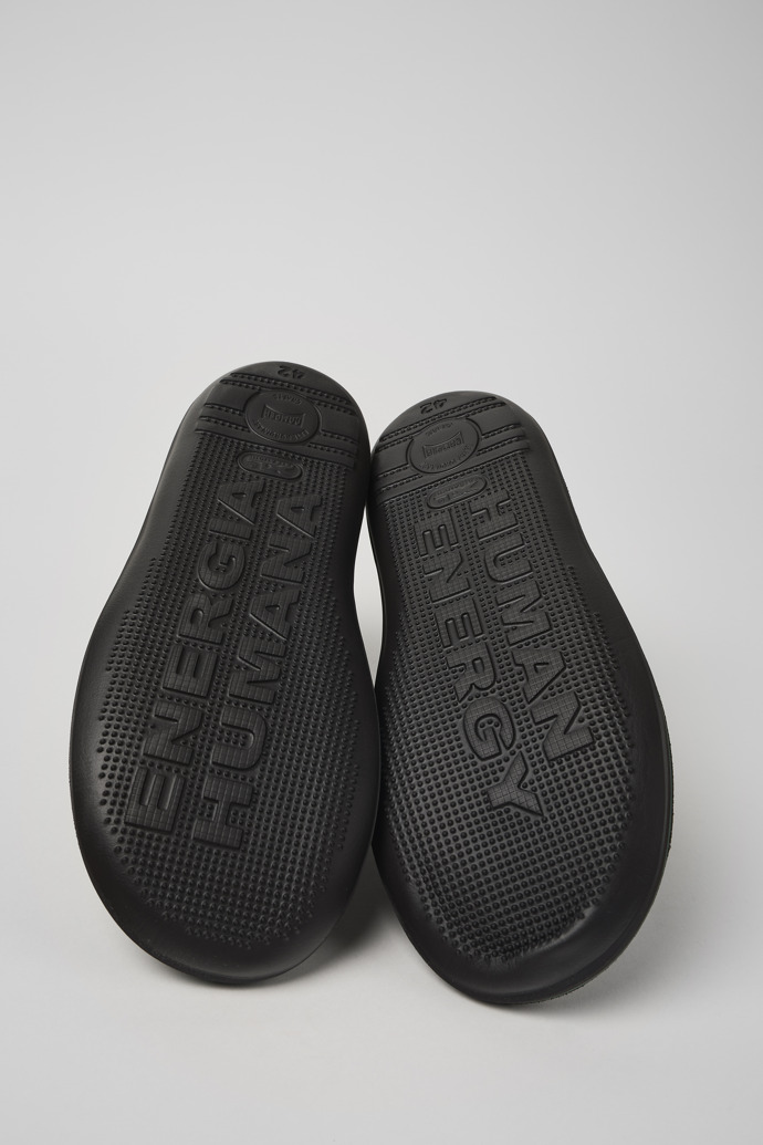 Camper Beetle - Zapatillas de piel nobuk verde