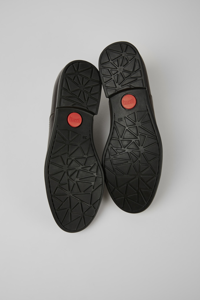 Camper Mil - Zapatos marrones de piel para mujer